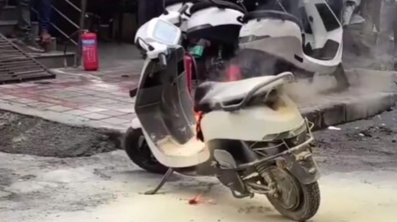 VIDEO: Bhavish Aggarwal mocked as Ola Scooter catches fire in Bengaluru, netizens say ‘latest firecracker in the market’