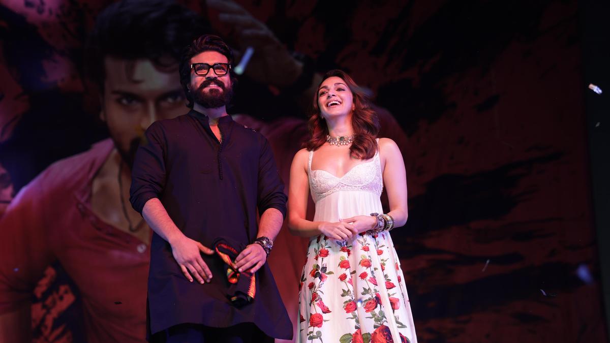 Ram Charan brings southern cinema’s fanfare to Lucknow as ‘Game Charger’ teaser arrives at Pratibha Theatre