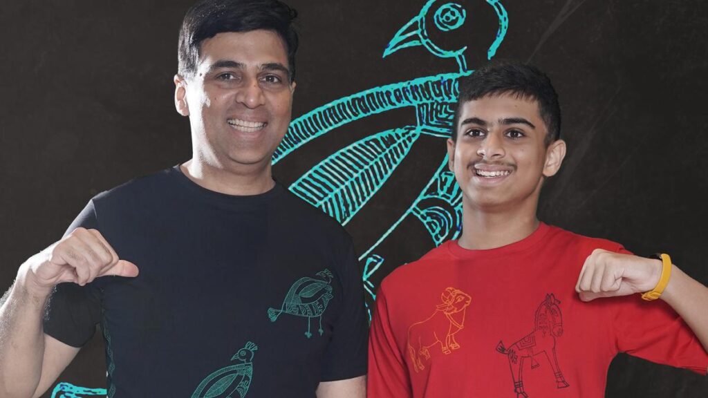 Chess champ Viswanathan Anand’s son, Sai Akhil, floats clothing collection