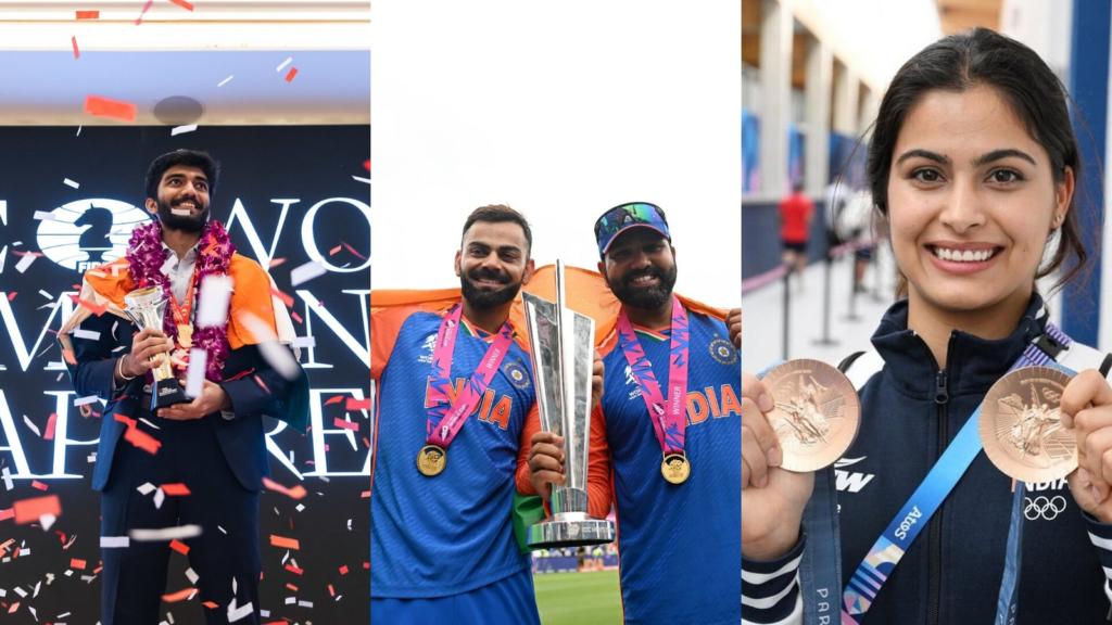 Year-ender 2024: India’s best sporting moments – D Gukesh’s world crown, T20 World Cup win, Manu Bhaker’s glory & more