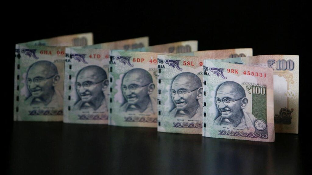 Rupee declines 16 paise to settle at 86.56 against U.S. dollar