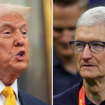 Donald Trump claims Tim Cook scrapped Apple’s Mexico plants after meeting him, pledged millions in US investment