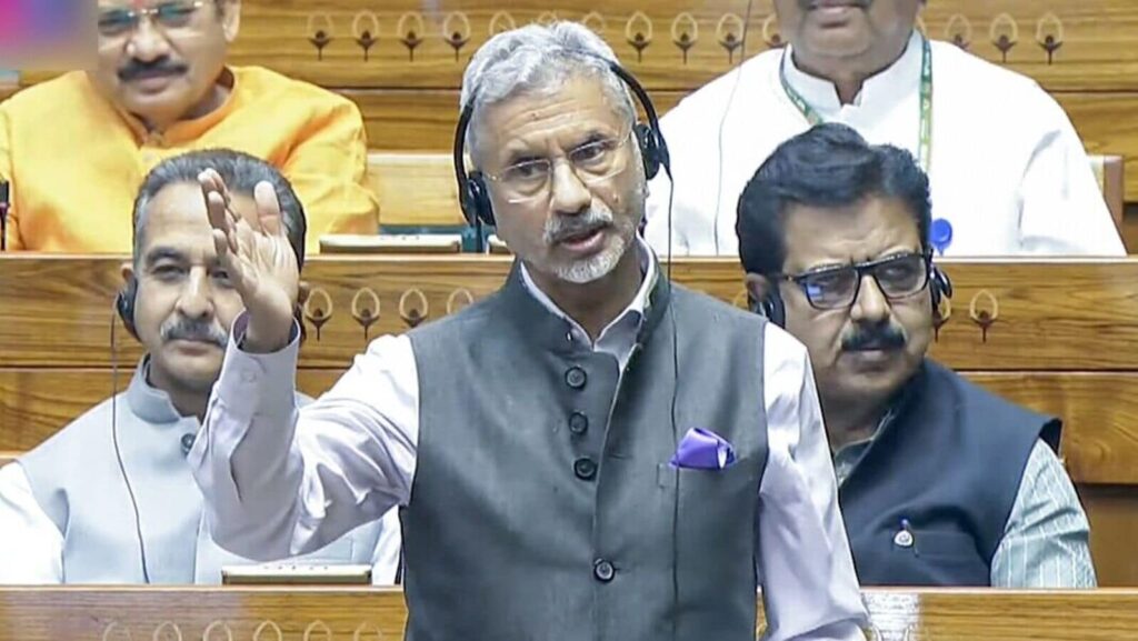 Even Indira Gandhi couldn’t change fanatic mindset of Pakistan: S Jaishankar in Lok Sabha over attacks on Hindus