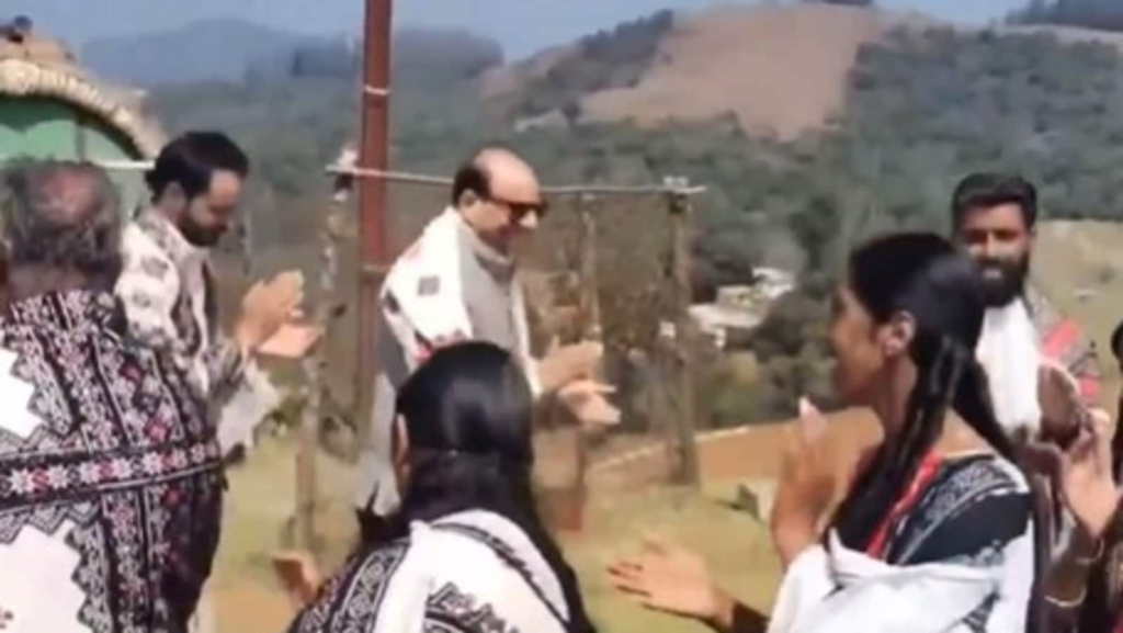 Delhi LG VK Saxena dances with tribal community in Ooty | Watch viral video