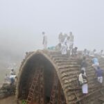 Toda tribe of The Nilgiris rethatch their sacred temple with a rare grass