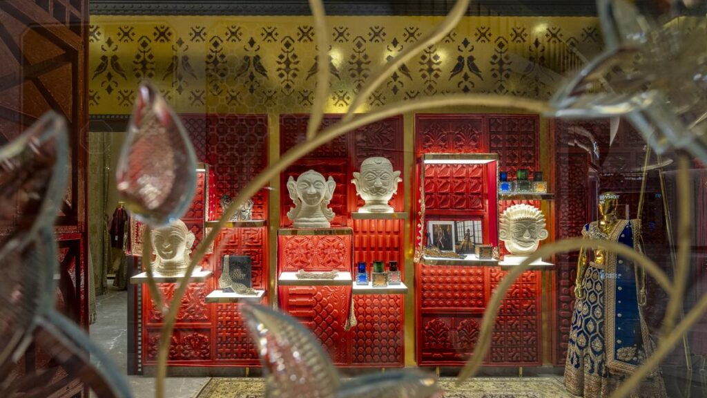 Abu Jani Sandeep Khosla’s new store in Mumbai is a theatrical ode to Indian craftsmanship