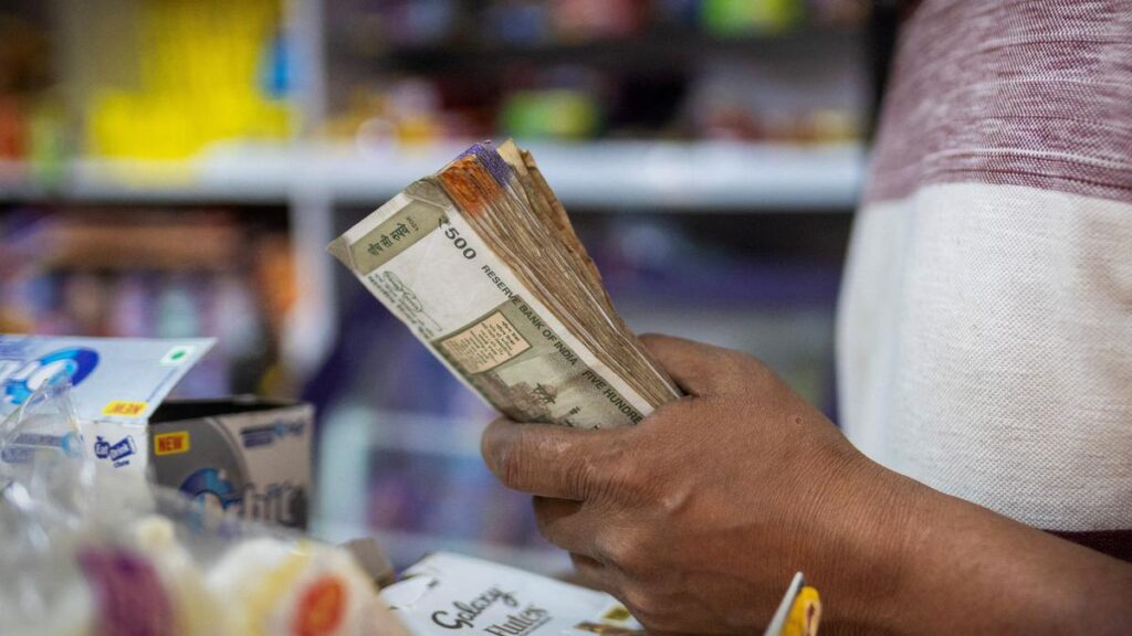 Rupee slumps 18 paise to close at 85.50 against U.S. dollar