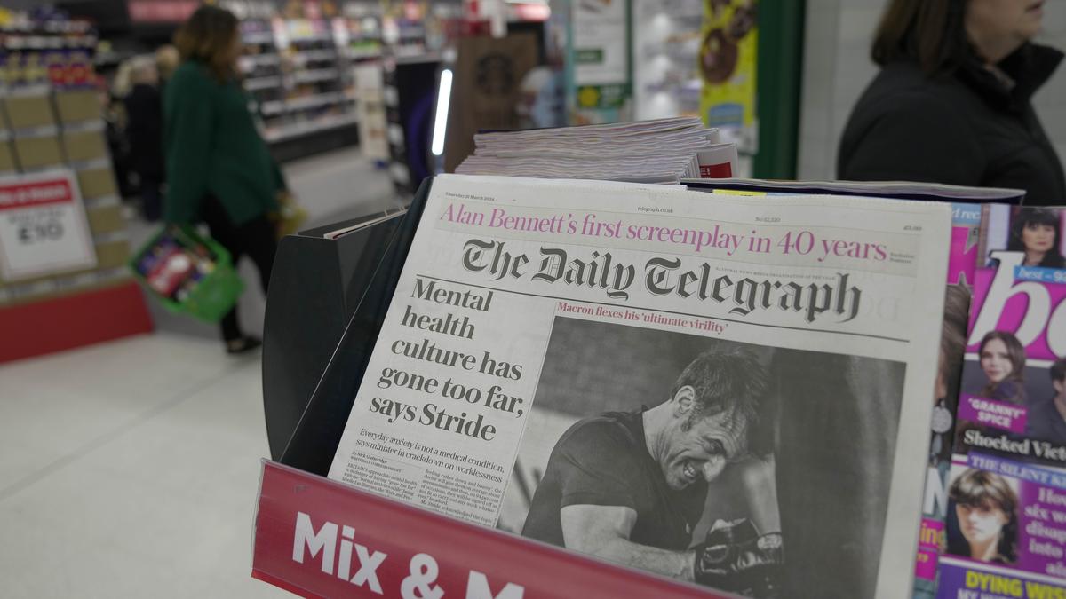 U.S. investment firm Redbird agrees to buy Britain’s venerable Telegraph newspaper