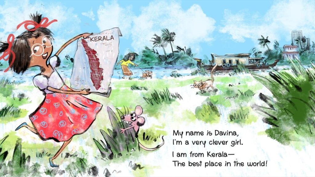 Elizabeth Keyton aka Elikutty launches her debut Malayalam picture book for children