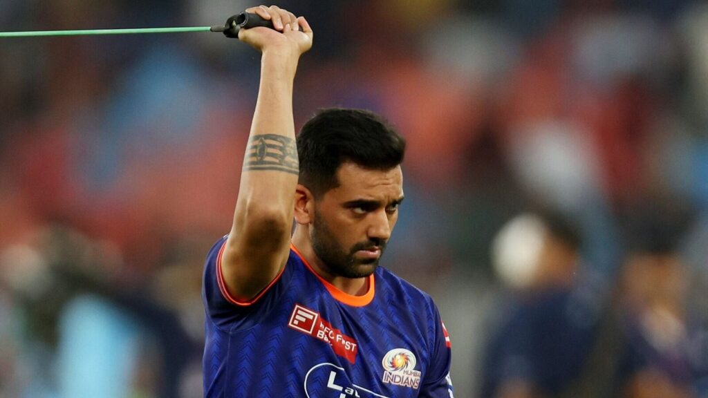 Injury concerns for Deepak Chahar & Tilak Varma? Mumbai Indians stars caught in discomfort before IPL 2025 Eliminator