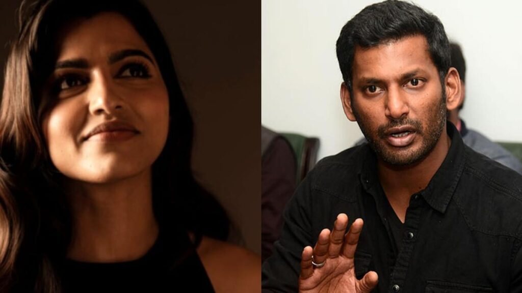 Tamil actors Vishal, Sai Dhanshika to get married on August 29