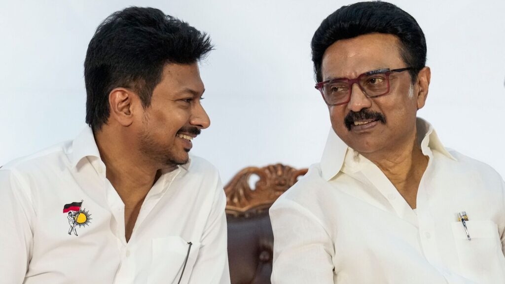 ‘DMK not afraid of ED or Modi’: Udhayanidhi Stalin as Tamil Nadu CM MK Stalin attends NITI Aayog meet chaired by PM