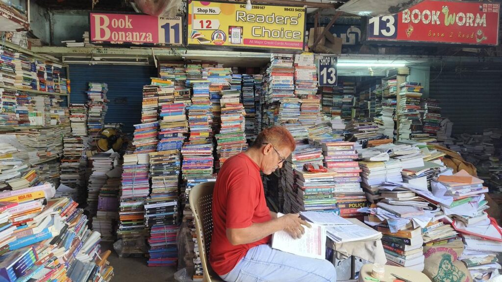 Coimbatore’s Old Book Market is having a busy season with schools reopening