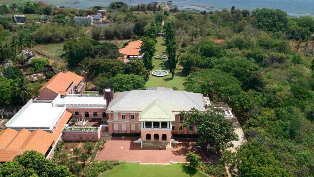 Experience life by Odisha’s Chilika Lake at the Rambha Palace, a boutique hotel with European aesthetics