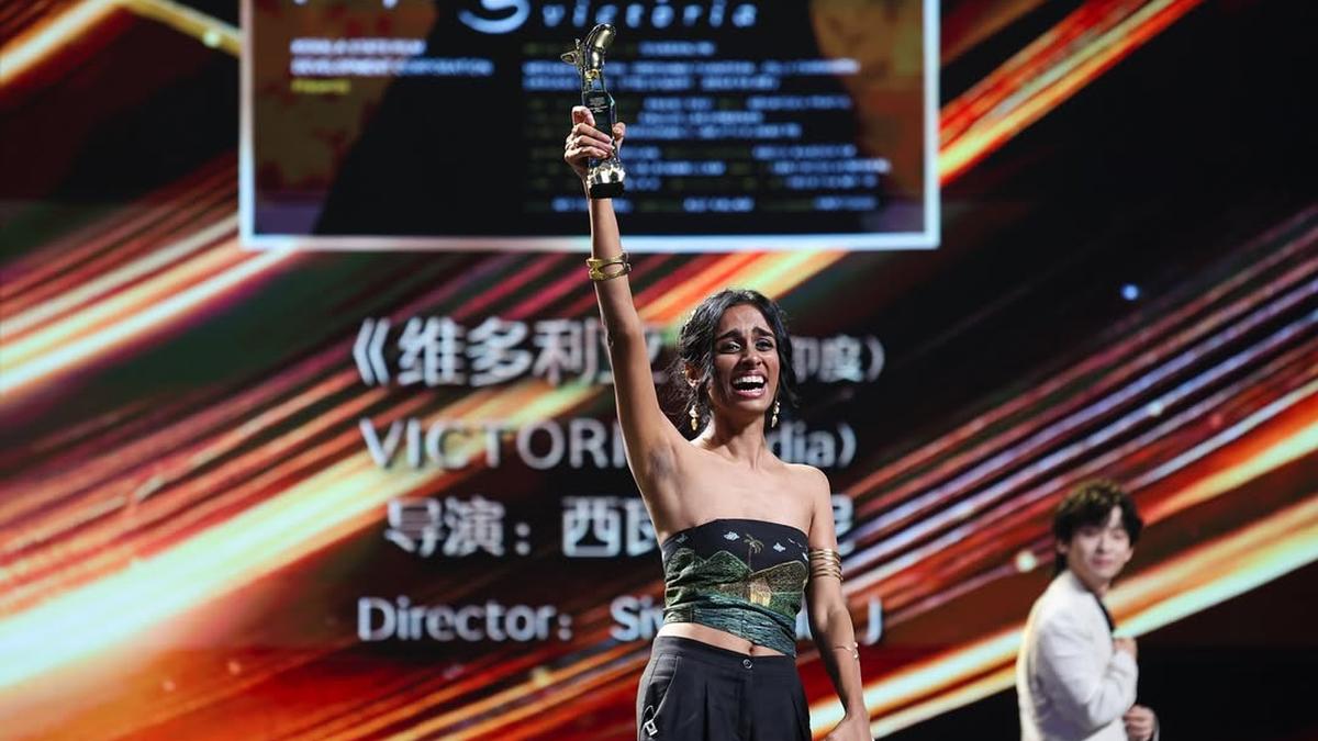 Actor Meenakshi Jayan on winning best actress for Victoria at Shanghai International Film Festival 2025