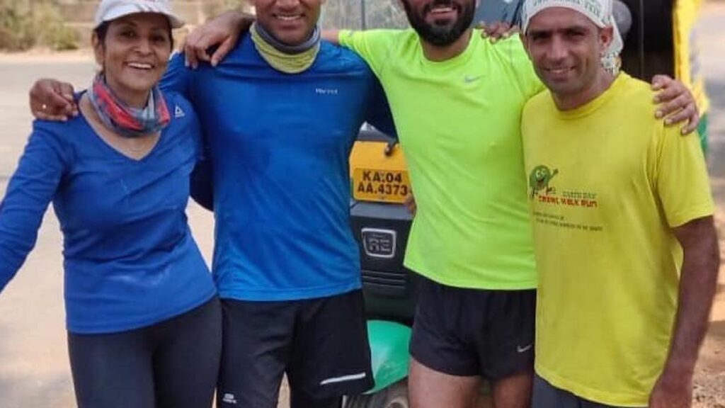 A film that explores running as a collective activity