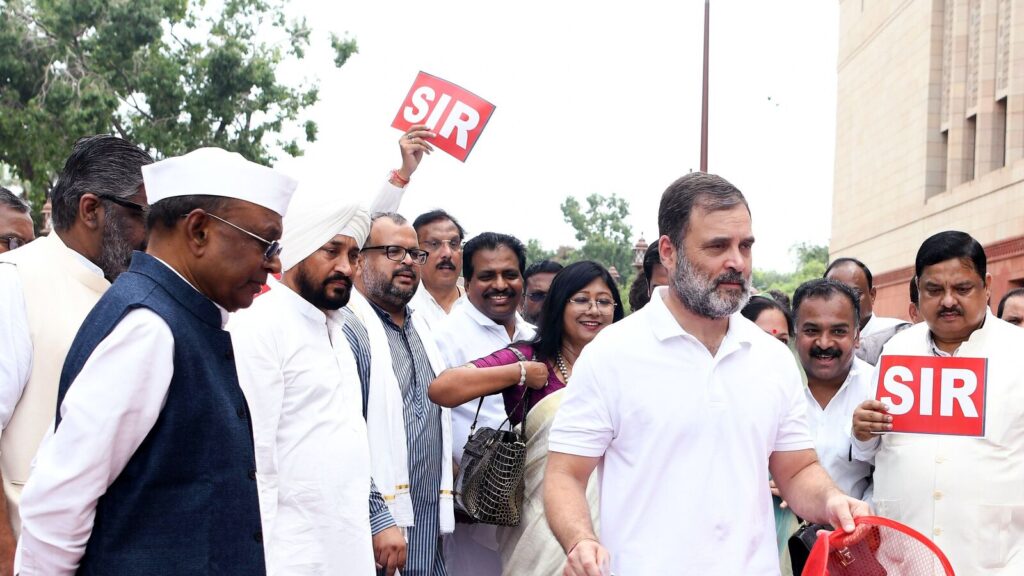 Monsoon Session: Ruckus by Oppn over Bihar SIR ahead of Op Sindoor debate; Lok Sabha, Rajya Sabha adjourned till noon