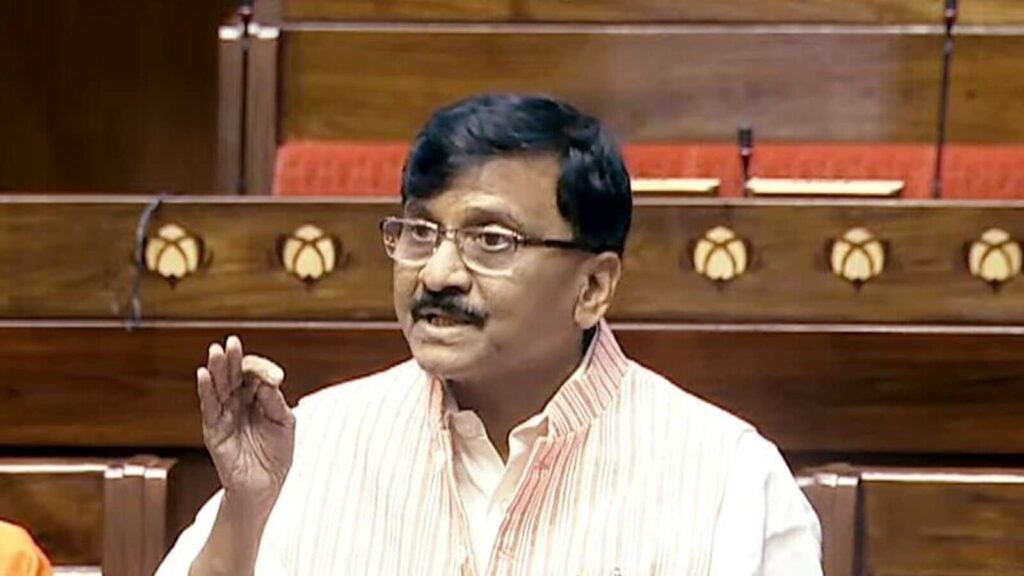 Sanjay Raut cites Kulbhushan Jadhav in Pakistan to counter Amit Shah’s ‘Hindus can’t be terrorists’ remark