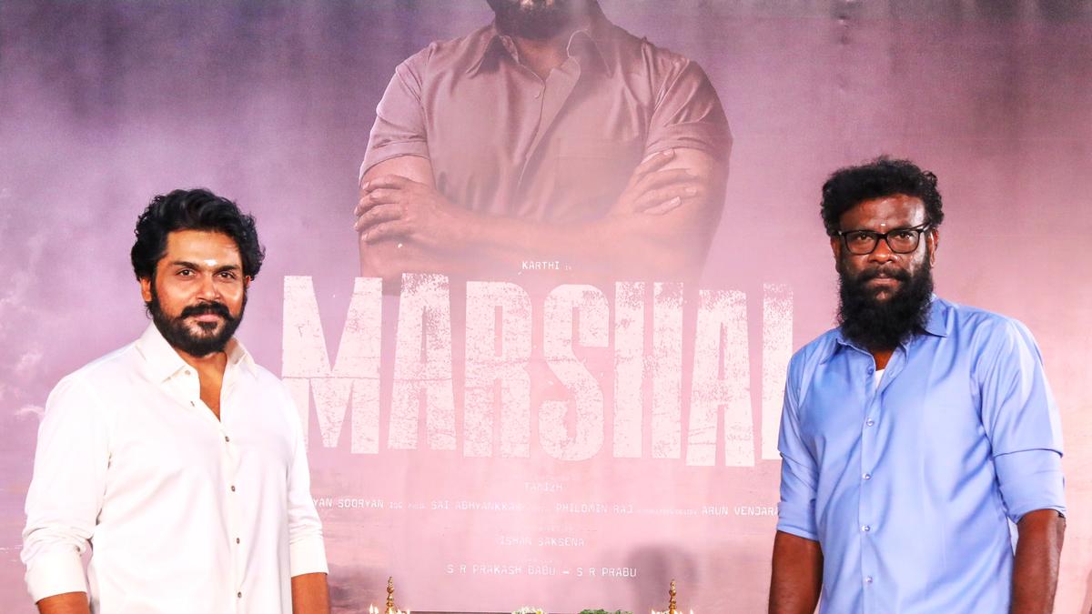 ‘Marshal’: Karthi’s next with director Tamizh gets a title; Sai Abhyankkar to compose music