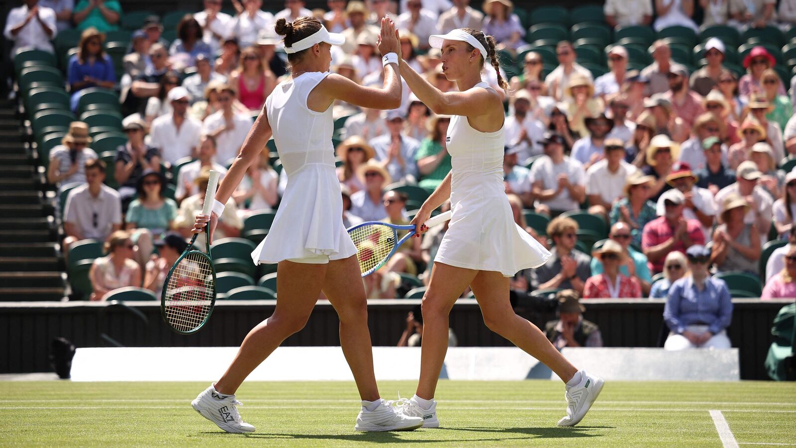 Veronika Kudermetova and Elise Mertens claim Wimbledon 2025 women’s doubles title; beat Jelena Ostapenko and Hsieh Su-we