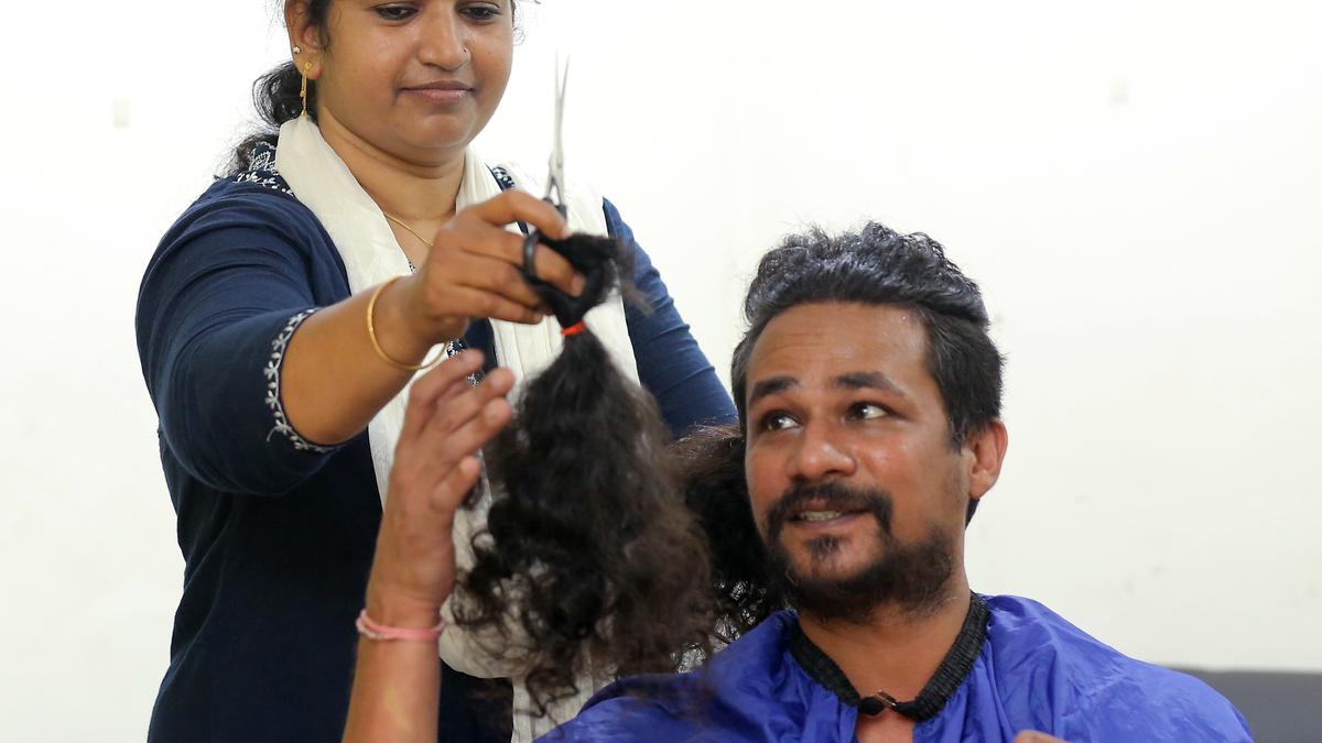 This Kerala social worker visits homes of donors to harvest hair for wigs for cancer survivors