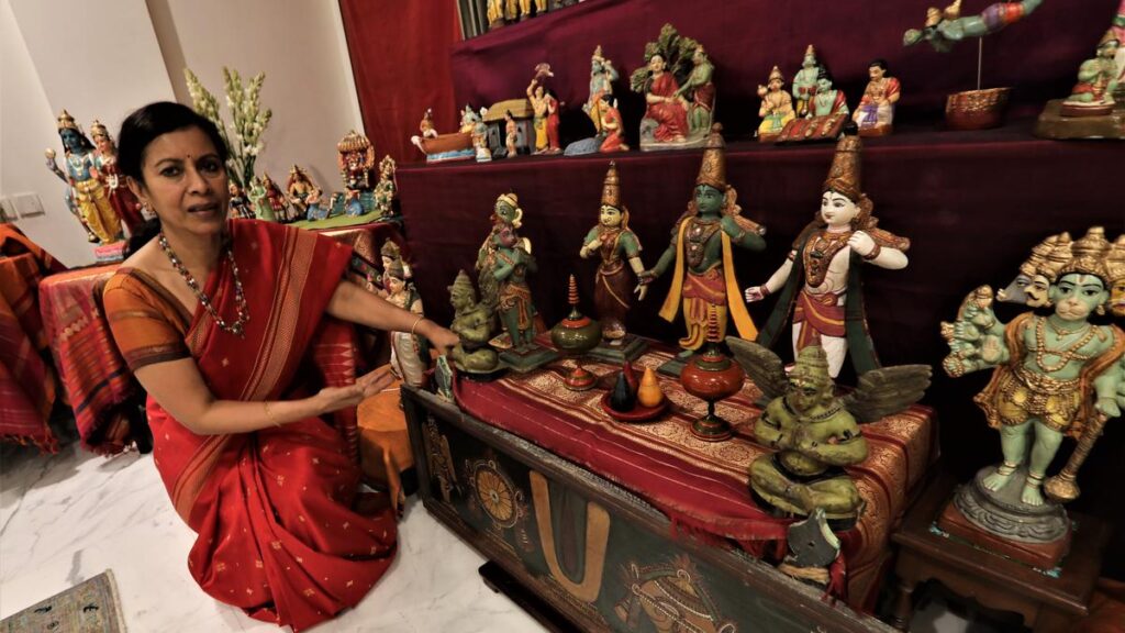 Retired kolu dolls make a comeback