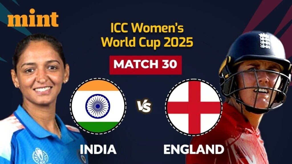 IND-W vs ENG-W LIVE Score, ODI World Cup: Deepti Sharma strikes twice; Nat Sciver-Brunt key for England