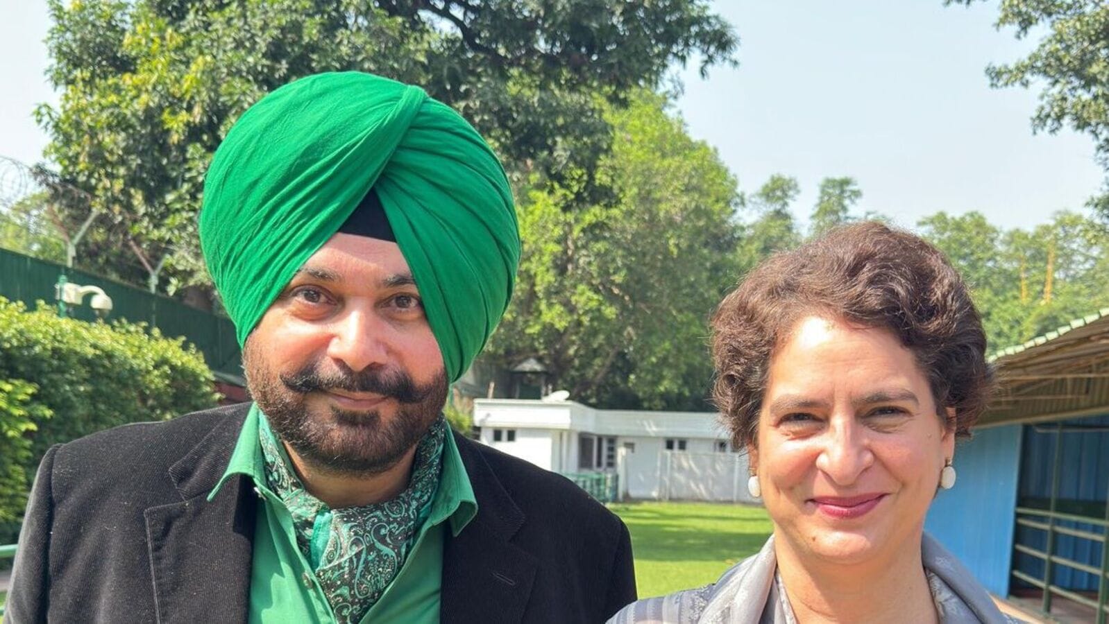Navjot Singh Sidhu sparks political comeback speculation with Priyanka Gandhi Vadra picture