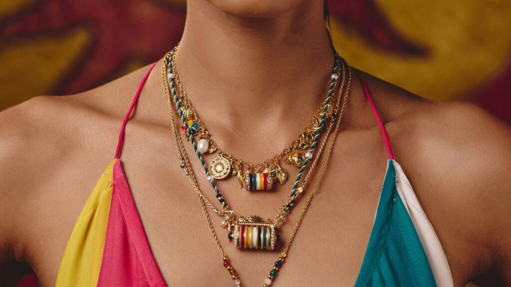 Jaipur inspired jewellery and apparel collection by Tribe Amrapali and The Palace Atelier