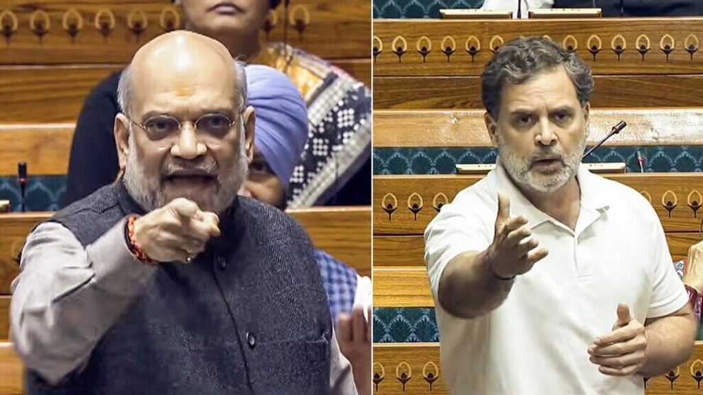 ‘Parliament can’t run as per your wish’: Amit Shah tells Rahul Gandhi amid vote chori row; LoP says ‘defensive response’