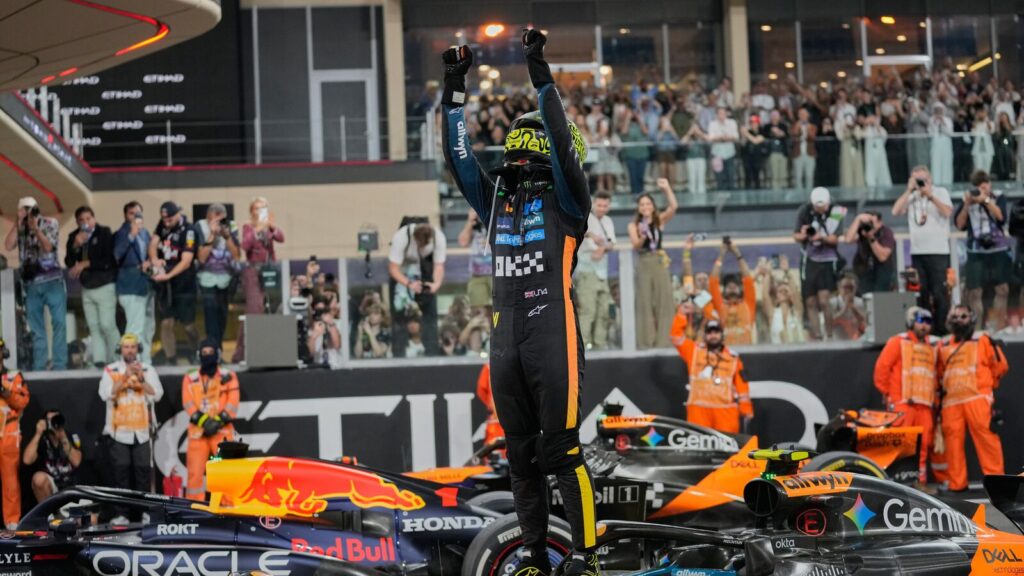F1 Abu Dhabi Grand Prix: Lando Norris clinches maiden Formula 1 title as Verstappen takes race win