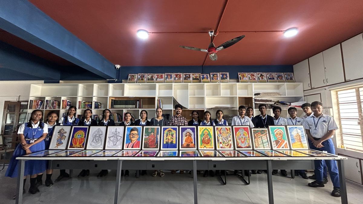 Exhibition showcases bold strokes by deft young hands of Bengaluru’s Pratibha Academy