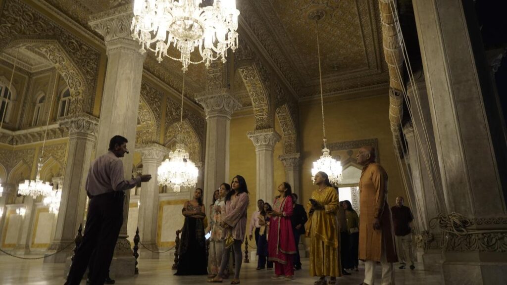 Curated royal dining experience at The Chowmahalla Palace in Hyderabad