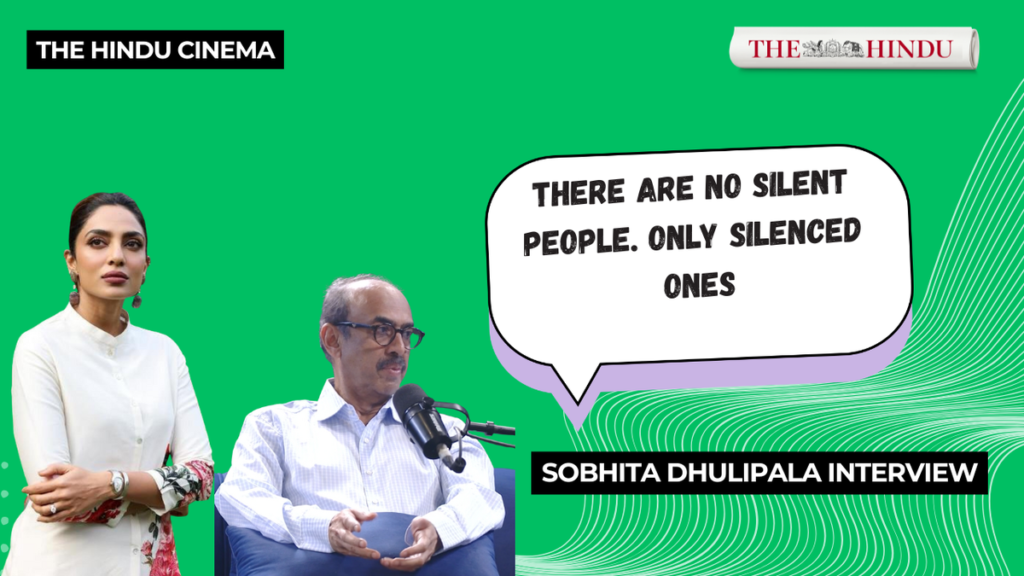 Watch: Sobhita Dhulipala interview | Cheekatilo | Suresh Babu Daggubati