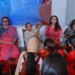 Shobha Broota’s immersive exhibition, The Lightness of Being, showcases her work with paint and fabric