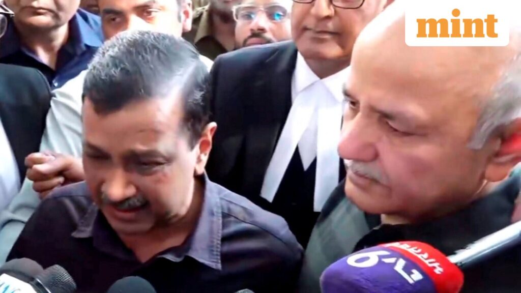 Watch: AAP chief Kejriwal breaks down, sobs after discharge in Delhi excise policy case