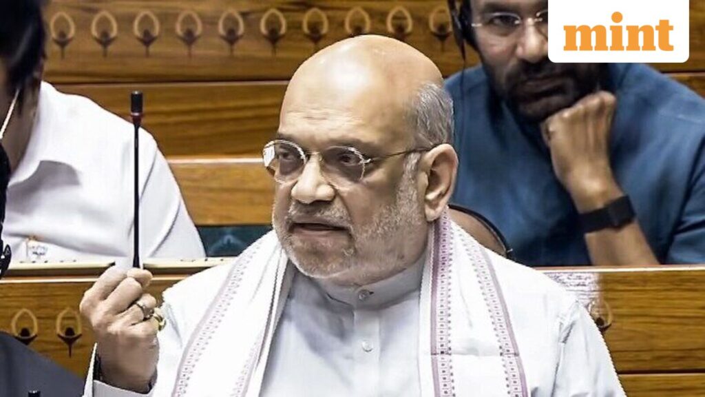 ‘By casting suspicion on speaker, you weaken our democratic foundation’: Amit Shah tears into Oppn in LS – Top Quotes