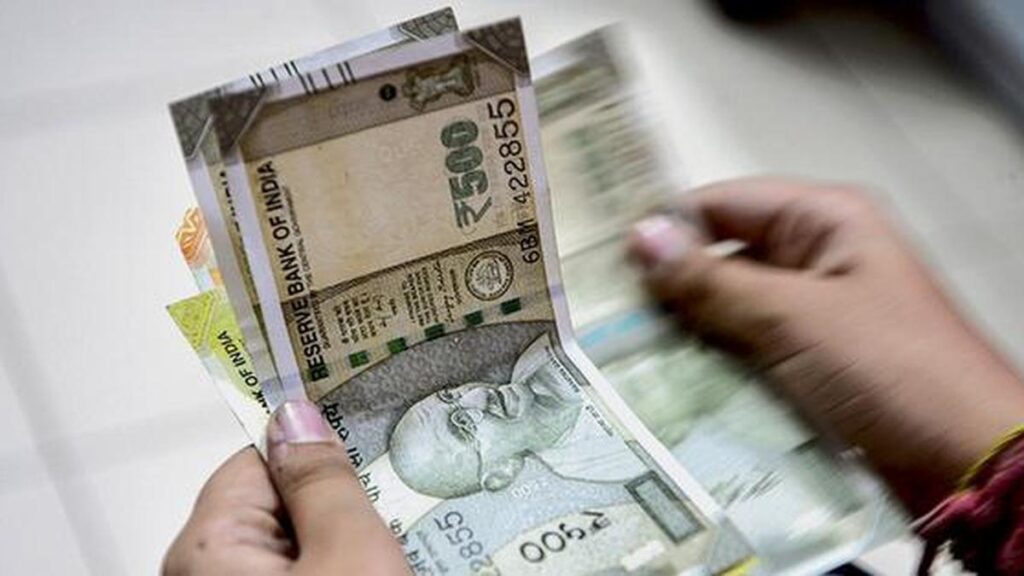 Rupee rebounds from lowest level to settle 45 paise higher at 91.60 against U.S. dollar