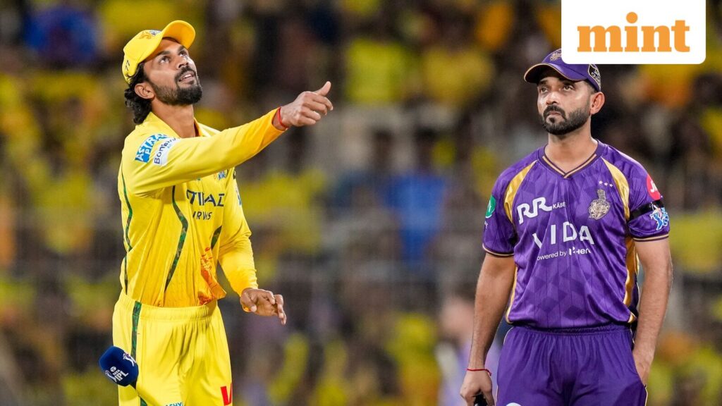 CSK vs KKR: Ajinkya Rahane’s Kolkata Knight Riders take field at Chepauk in IPL 2026 wearing black armbands; here’s why
