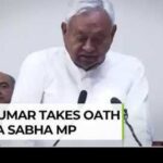 Nitish Kumar takes oath as Rajya Sabha member, Bihar likely to get a new CM next week